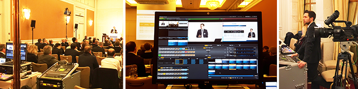 NC3 übernimmt Live-Produktion mit mobiler Bildregie bei der Sauren Investmentkonferenz 2016
