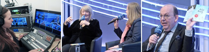 4-tägige Live-Videoproduktion im ARD Forum auf der Leipziger Buchmesse 2018