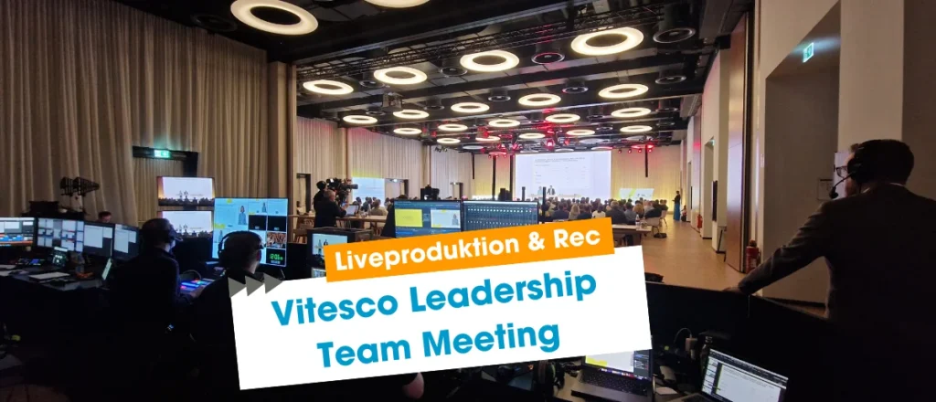 Event-Technik Vitesco Leadership Teammeeting