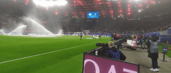 Stadiontechnik für RB Leipzig: Täglicher Einsatz unserer Medientechniker