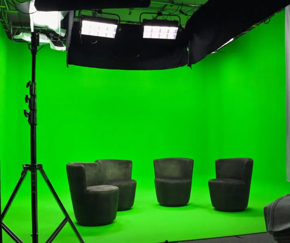 Greenscreen Studio im Pink Pepper Studio